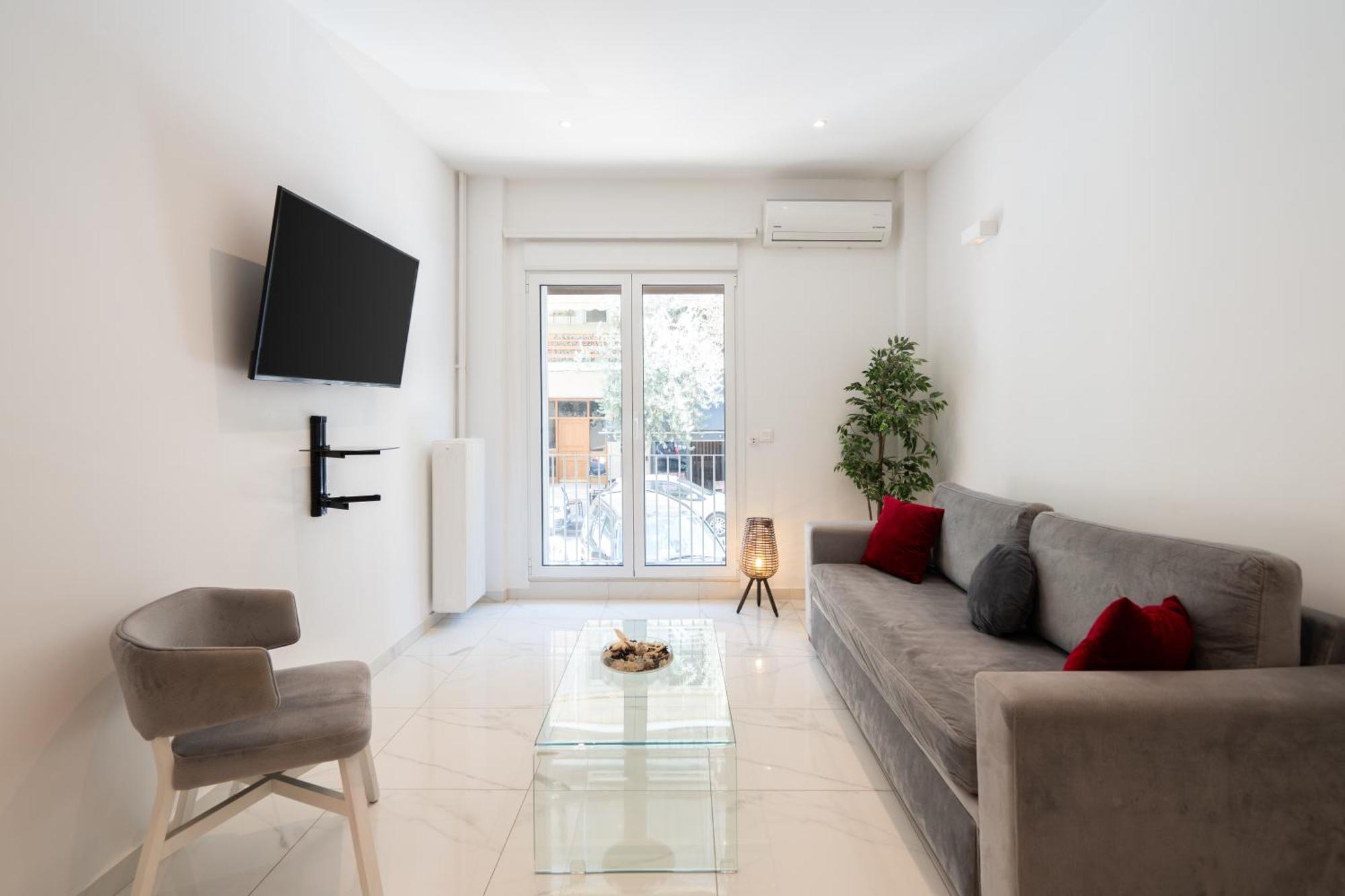 Sophisticated Modern Apt In Athens Center エクステリア 写真