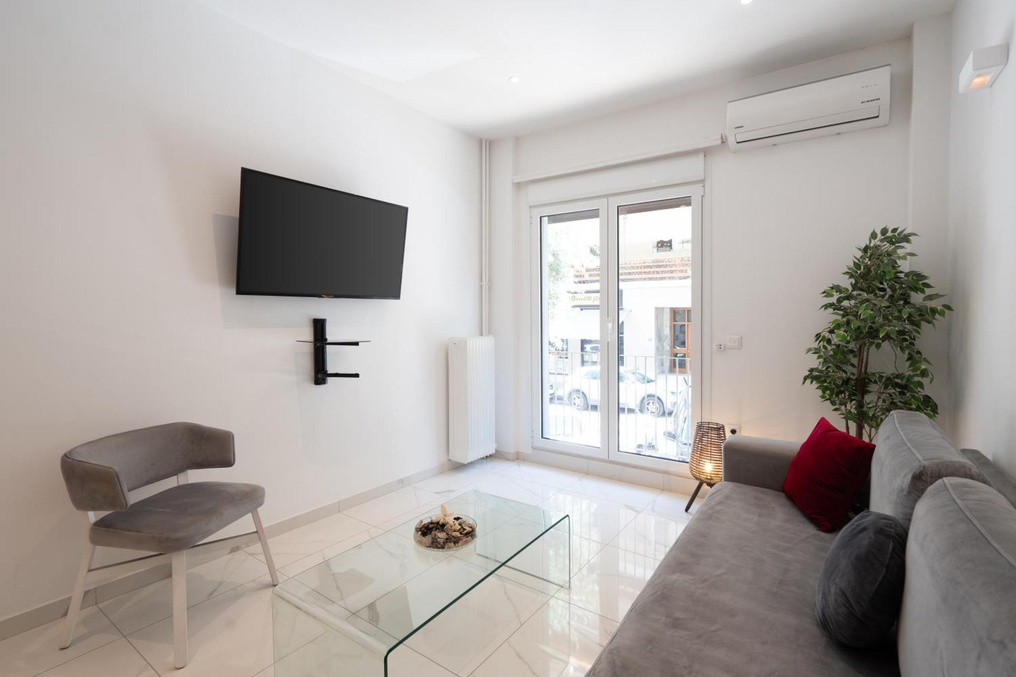 Sophisticated Modern Apt In Athens Center エクステリア 写真