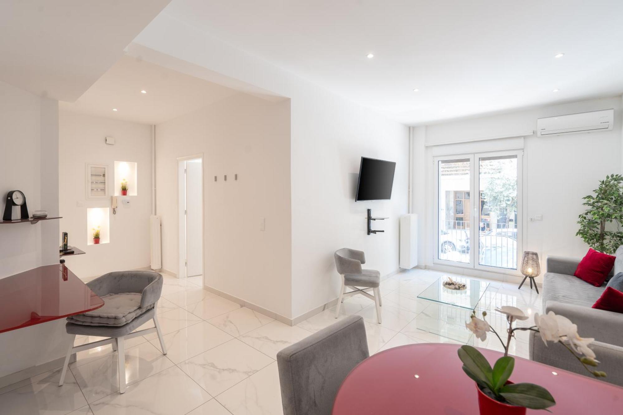 Sophisticated Modern Apt In Athens Center エクステリア 写真